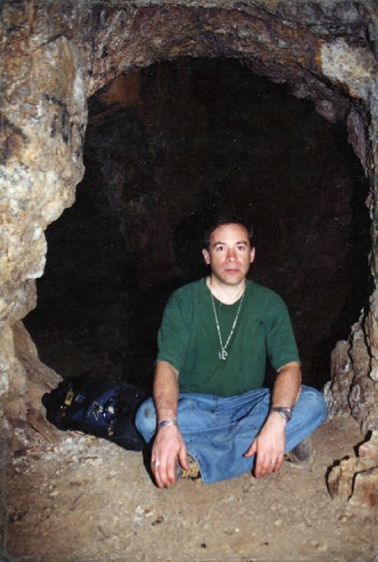 Sitting in Cave