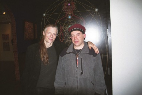 Alex Grey and Jonathan Zap at COSM